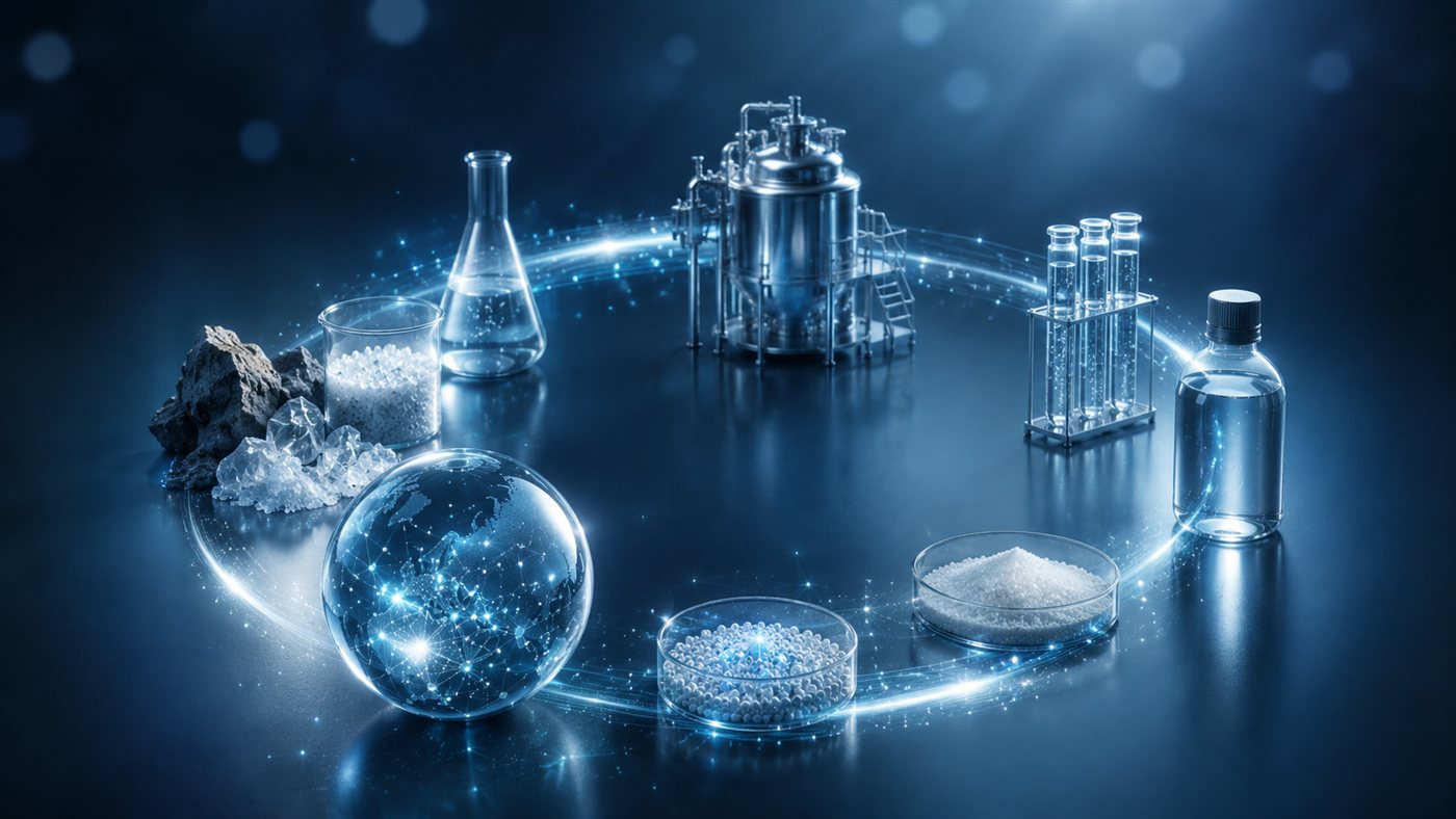 B2B transfer from raw materials to ready-to-use premises